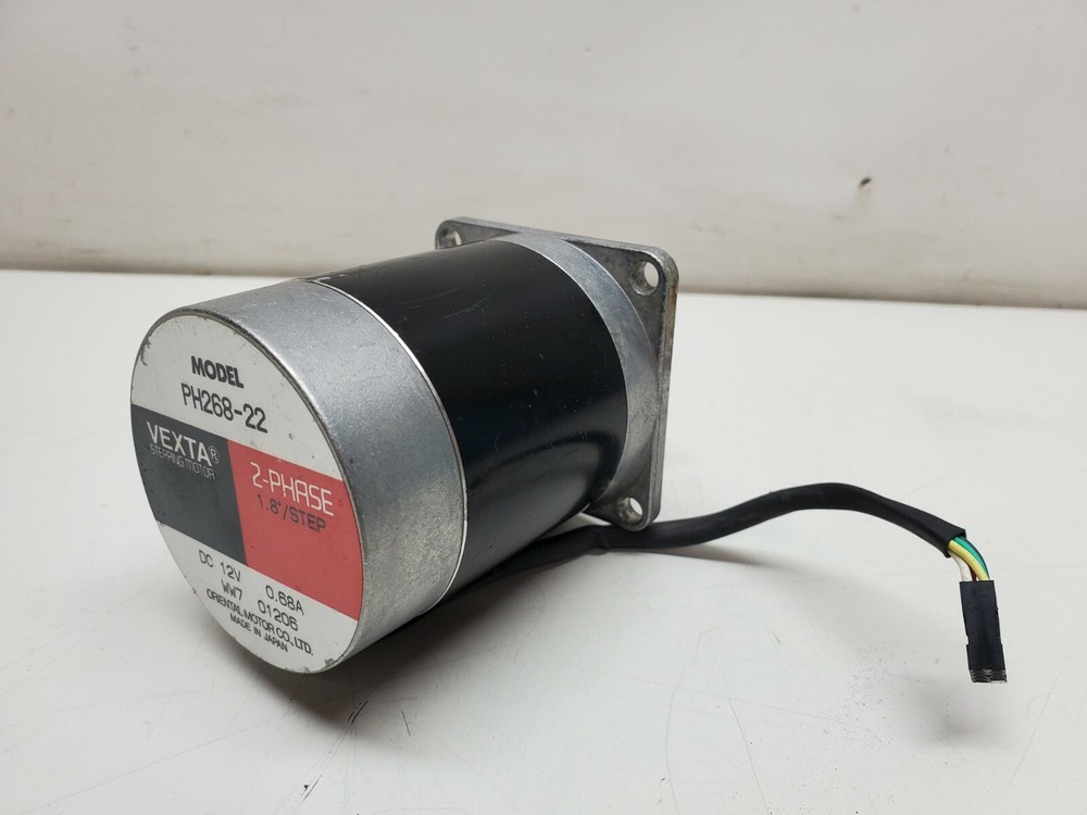 Vexta PH268-22 Stepper Motor 2 Phase 12 VDC