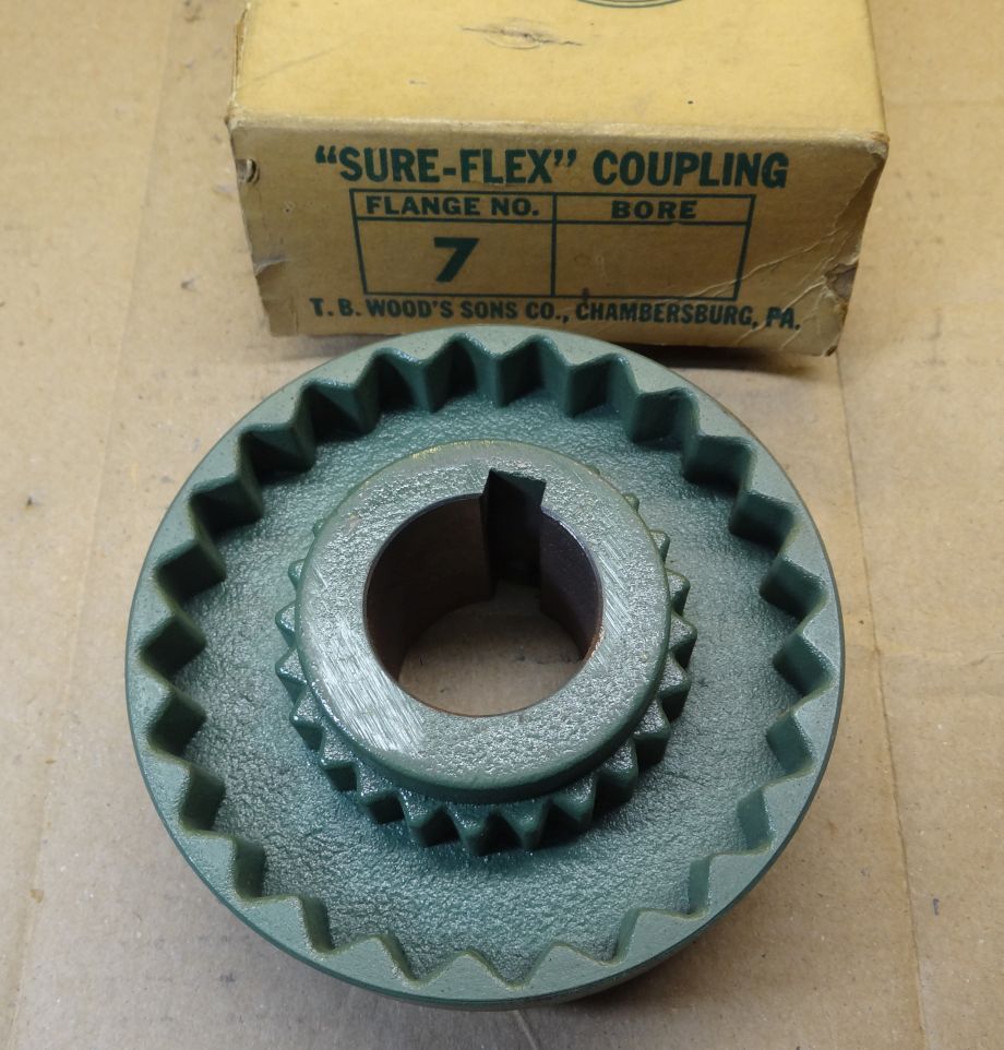 TB WOODS SONS SURE-FLEX COUPLING FLANGE #7