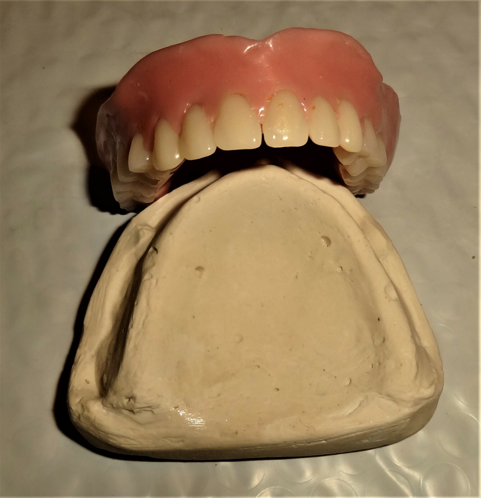 DIY Denture Kit full upper/ full lower False Dentures teeth Home Made Dentures