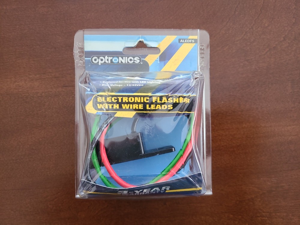 Optronics ALEDFS LED Electronic Flasher with Wire Leads