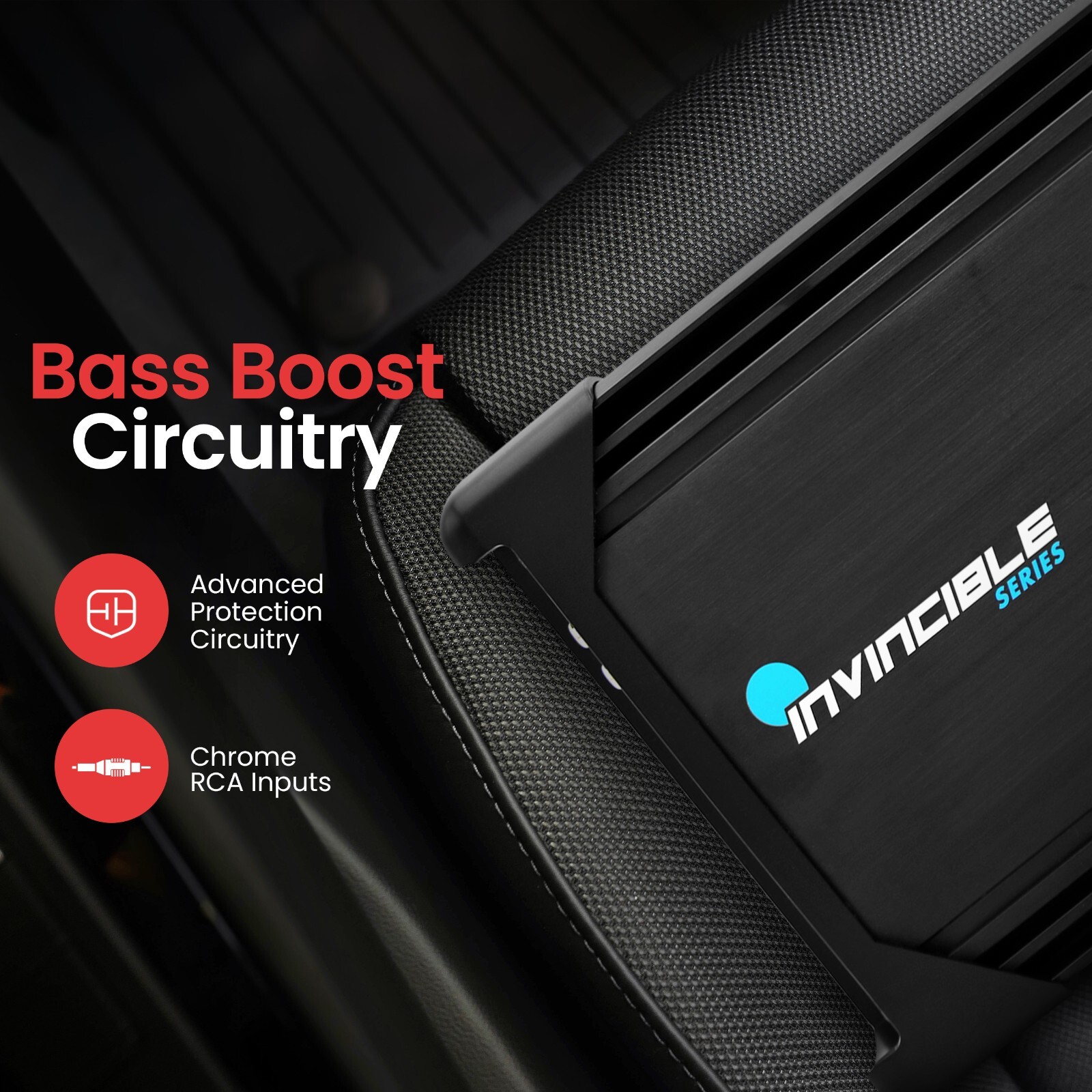 Pyle 2 Channel 2000Watts Max Mosfet Amplifier Invincible Series Amplifier