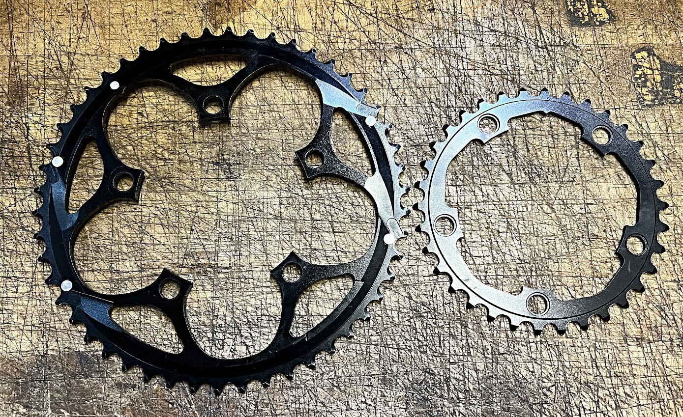 Chainring SET Road Bike Set 50T 34T 110BCD - Shimano FSA Sram 10 / 11 Speed NEW