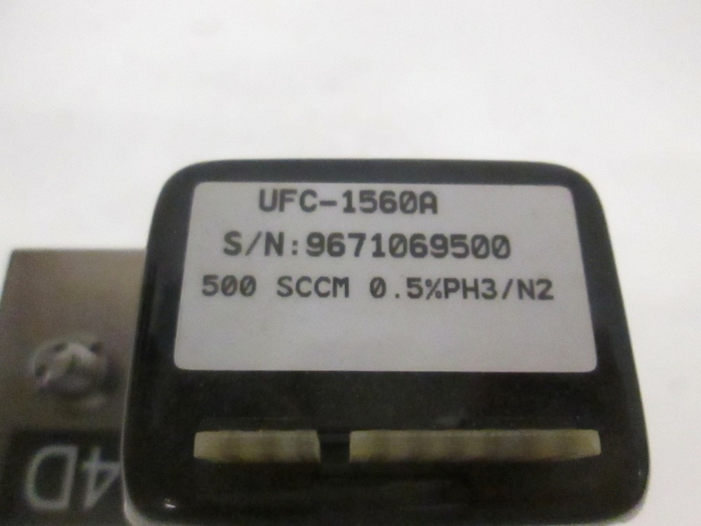 Unit UFC-1560A, Mass Flow Controller, 500 SCCM, 0.5%PH3/N2, Rfrb