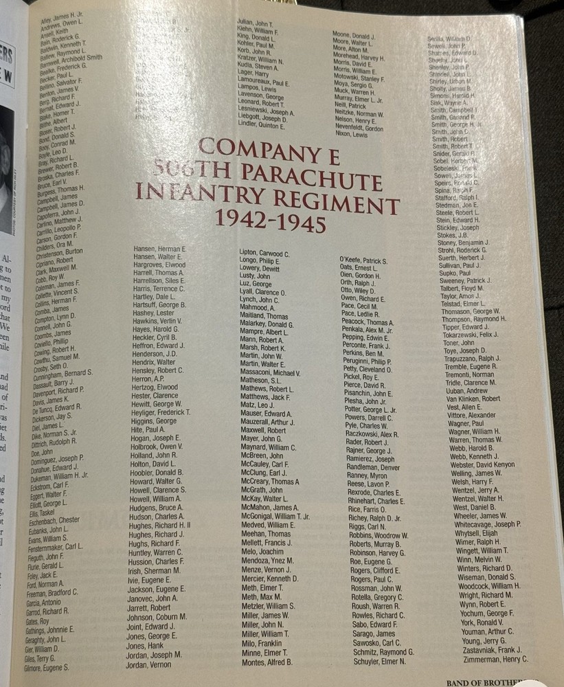 Ww2 506th Easy Company / 517th airborne paratrooper dog tag