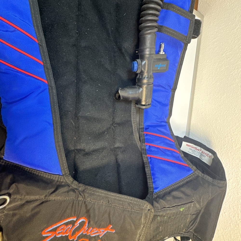 seaquest explorer diving vest Xl