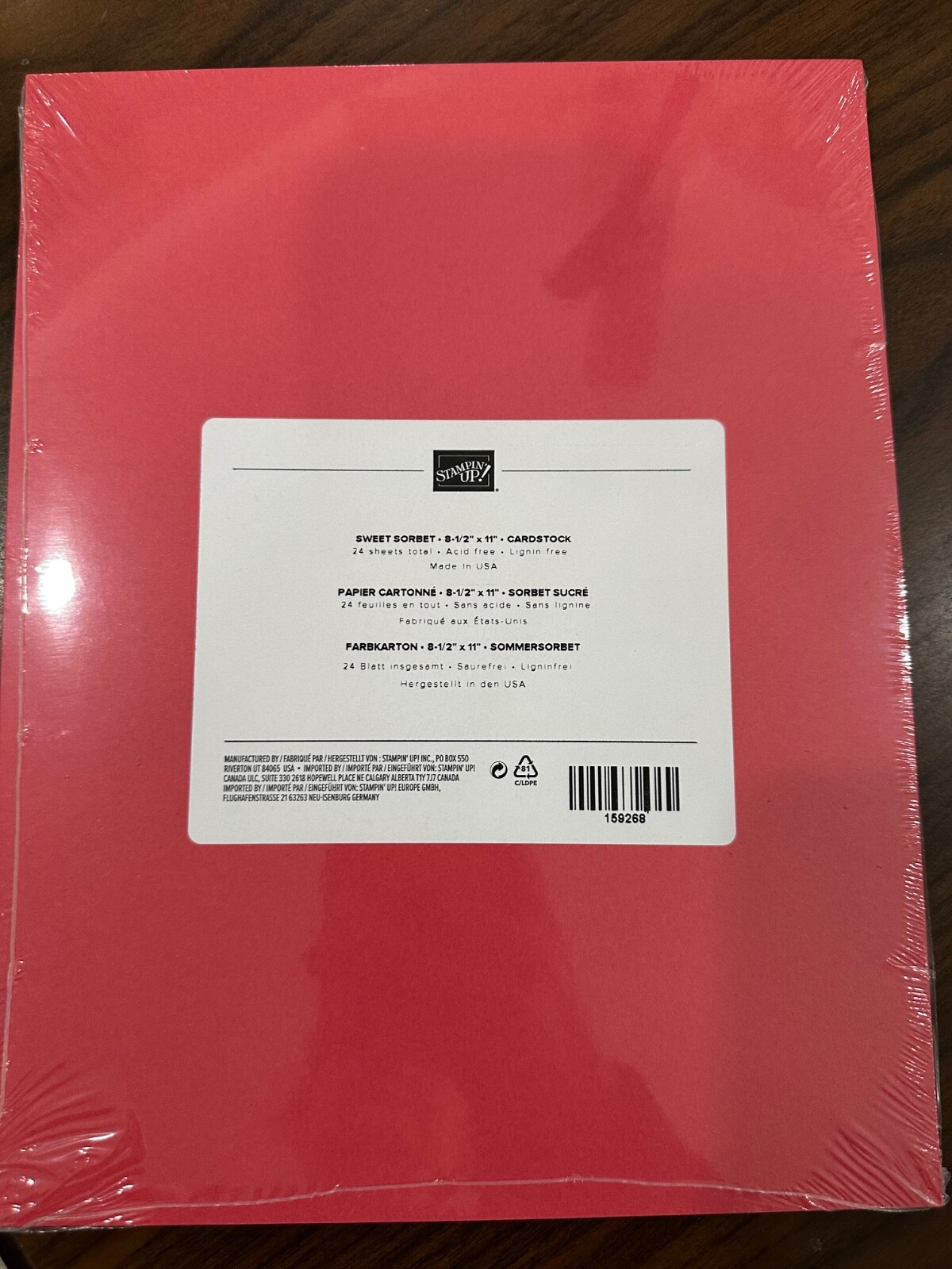 Stampin’ Up! Retired Cardstock