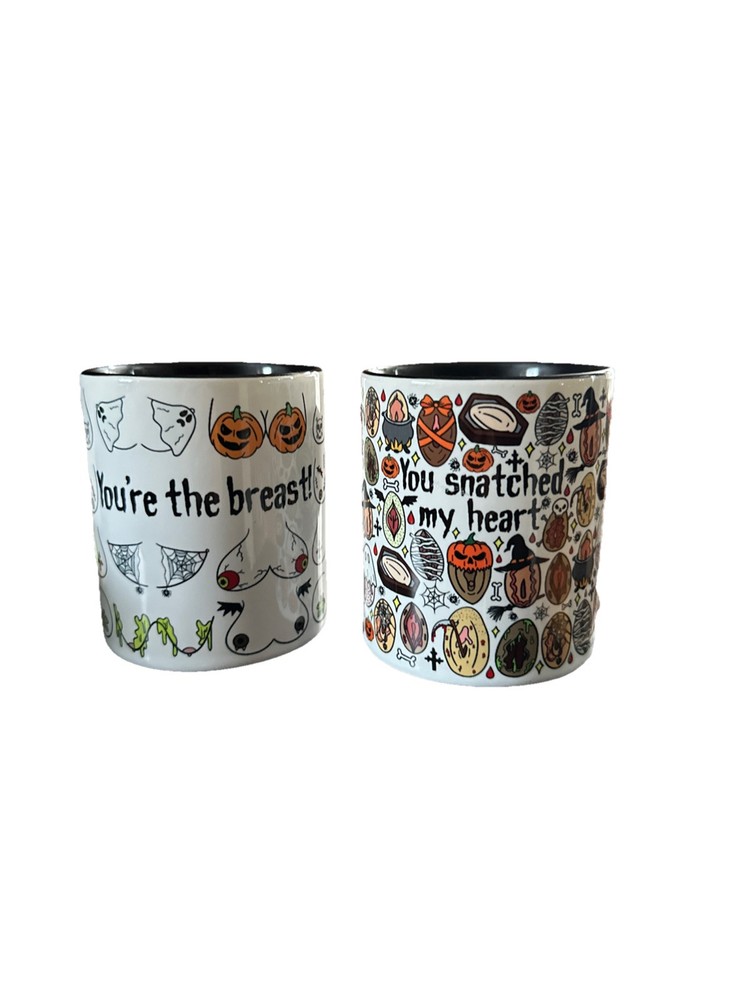 Funny Spooky Personalized Halloween Gift Mugs