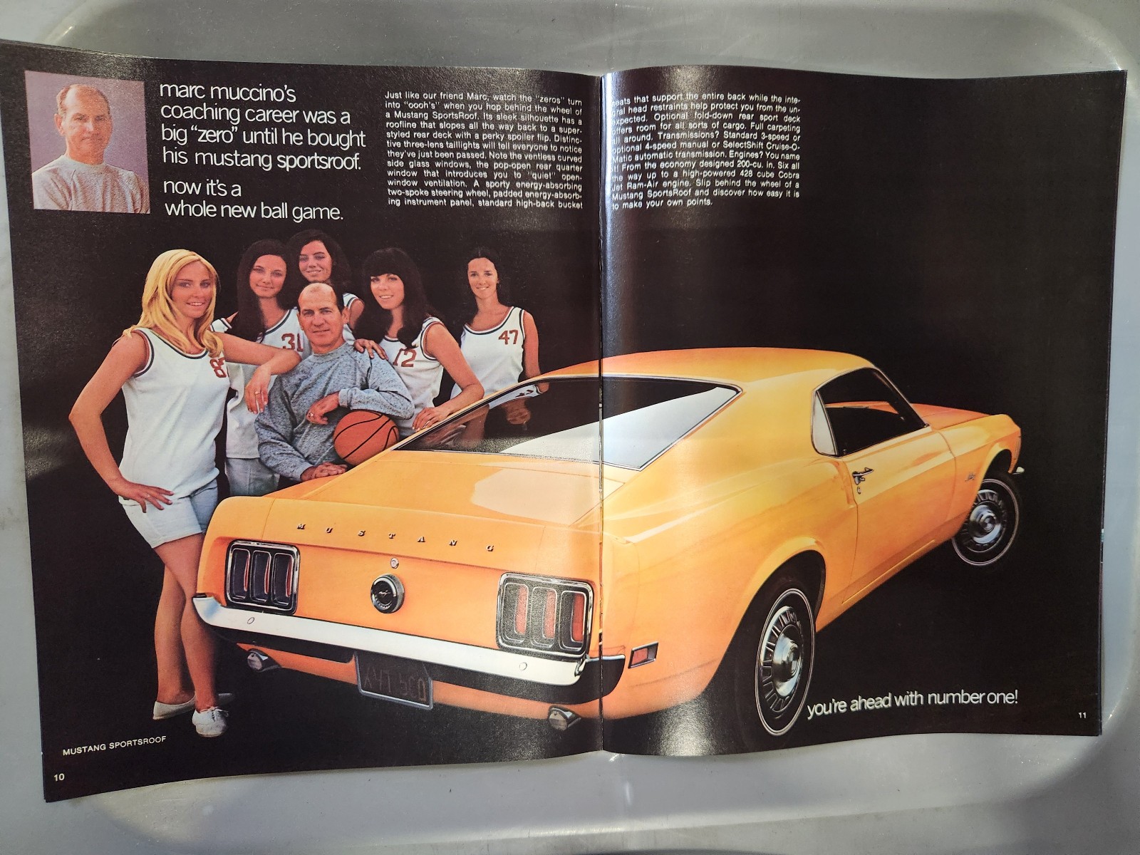 1970 Ford Mustang Sales Brochure