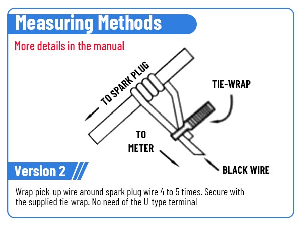 IP68 Waterproof Digital Tiny Tachometer Hour Meter +Battery Resettable Job Timer