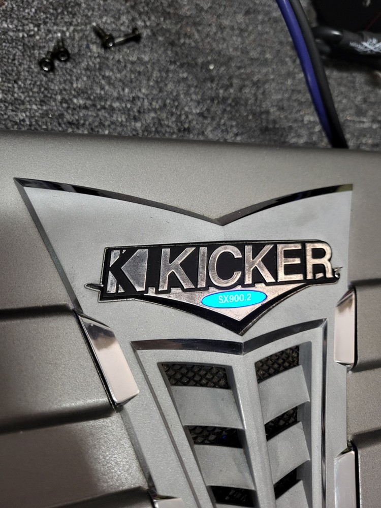 Kicker SX 900.2 Class AB 2 Channel Amplifier Digital Signal Processing DSP & EQ