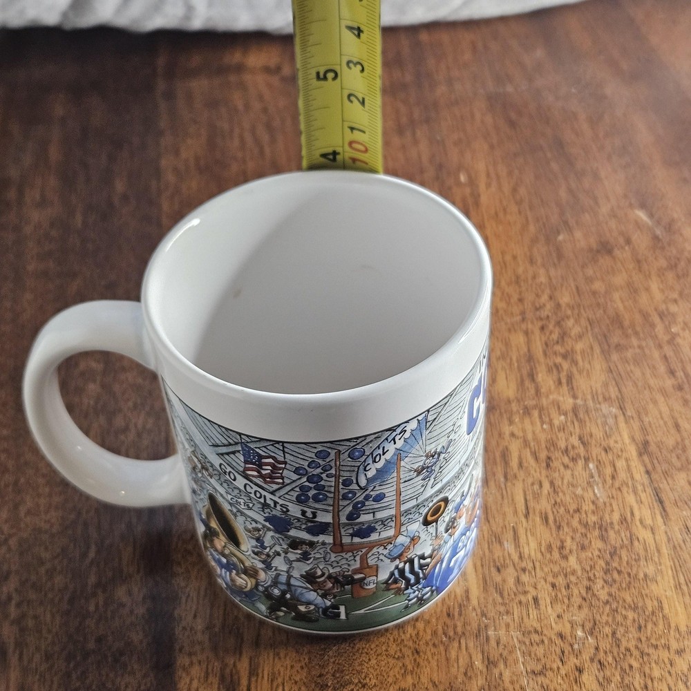 Indianapolis Colts ceramic mug Custom Edge inc.