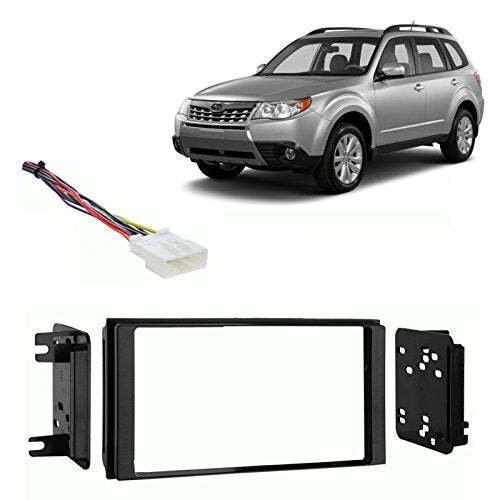 Compatible with Subaru Forester 2009 2010 2011 2012 2013 Without OE NAV Double