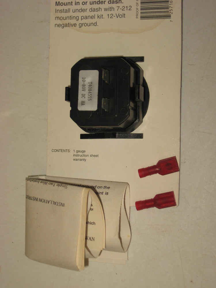 NEW Hour Meter, 10-80V DC, Champ # 7-170