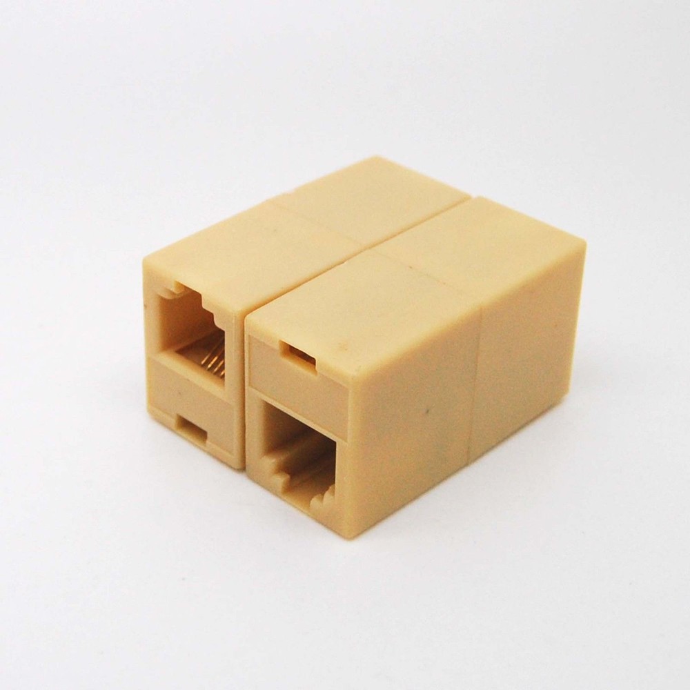 10x RJ-11 Phone Line Cable Coupler connector socket adapter