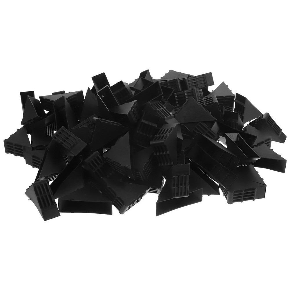 100 Pcs Corner Protector Guards Plastic Packaging Edge Protectors Cabinet