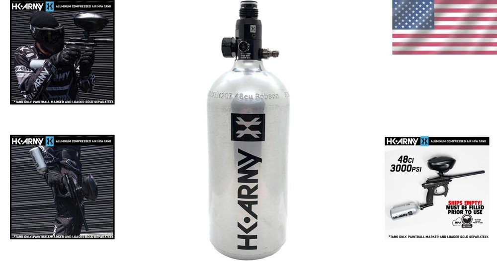 High-Performance Paintball Air System - 48ci
