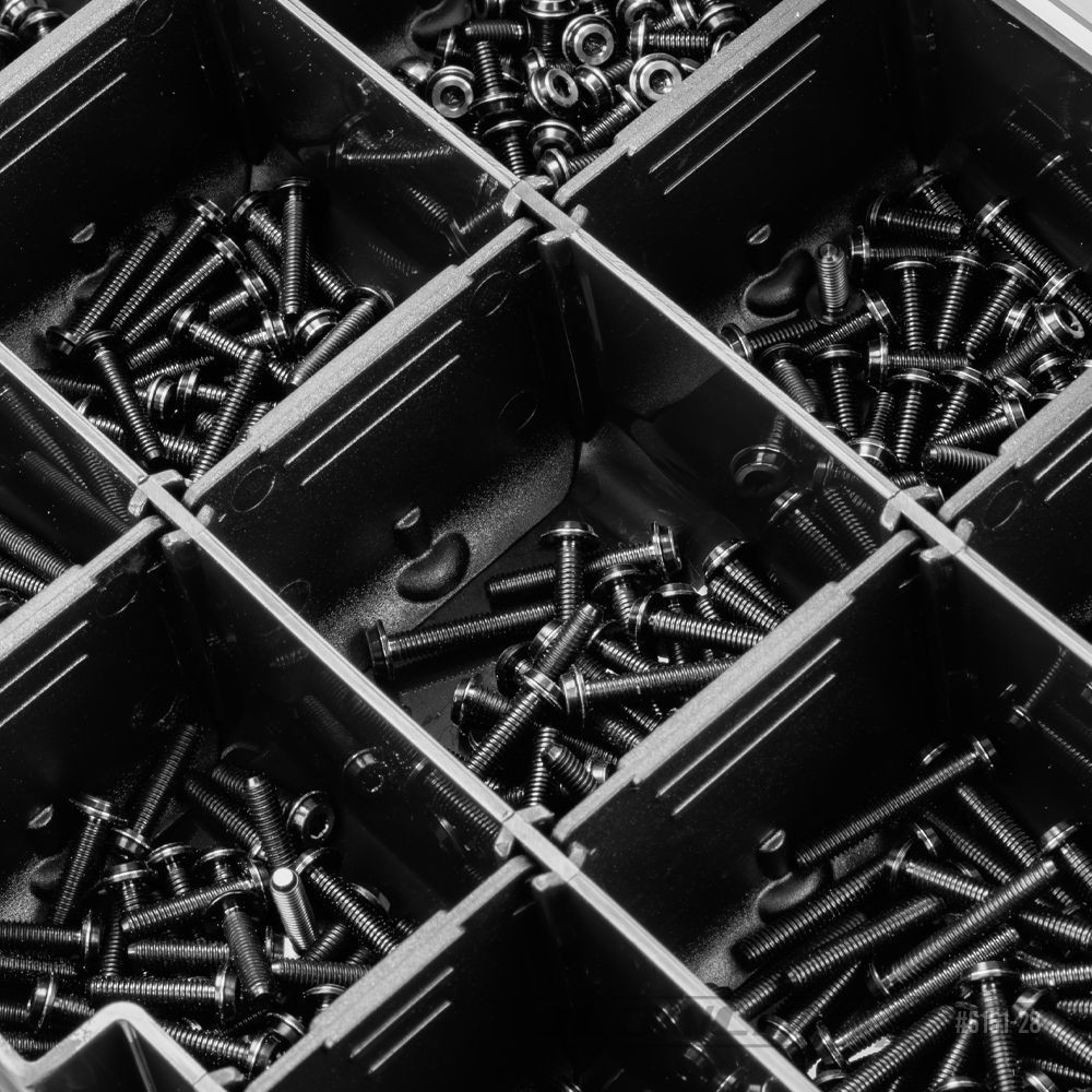 JConcepts Hardware Storage Box Smoke Gray