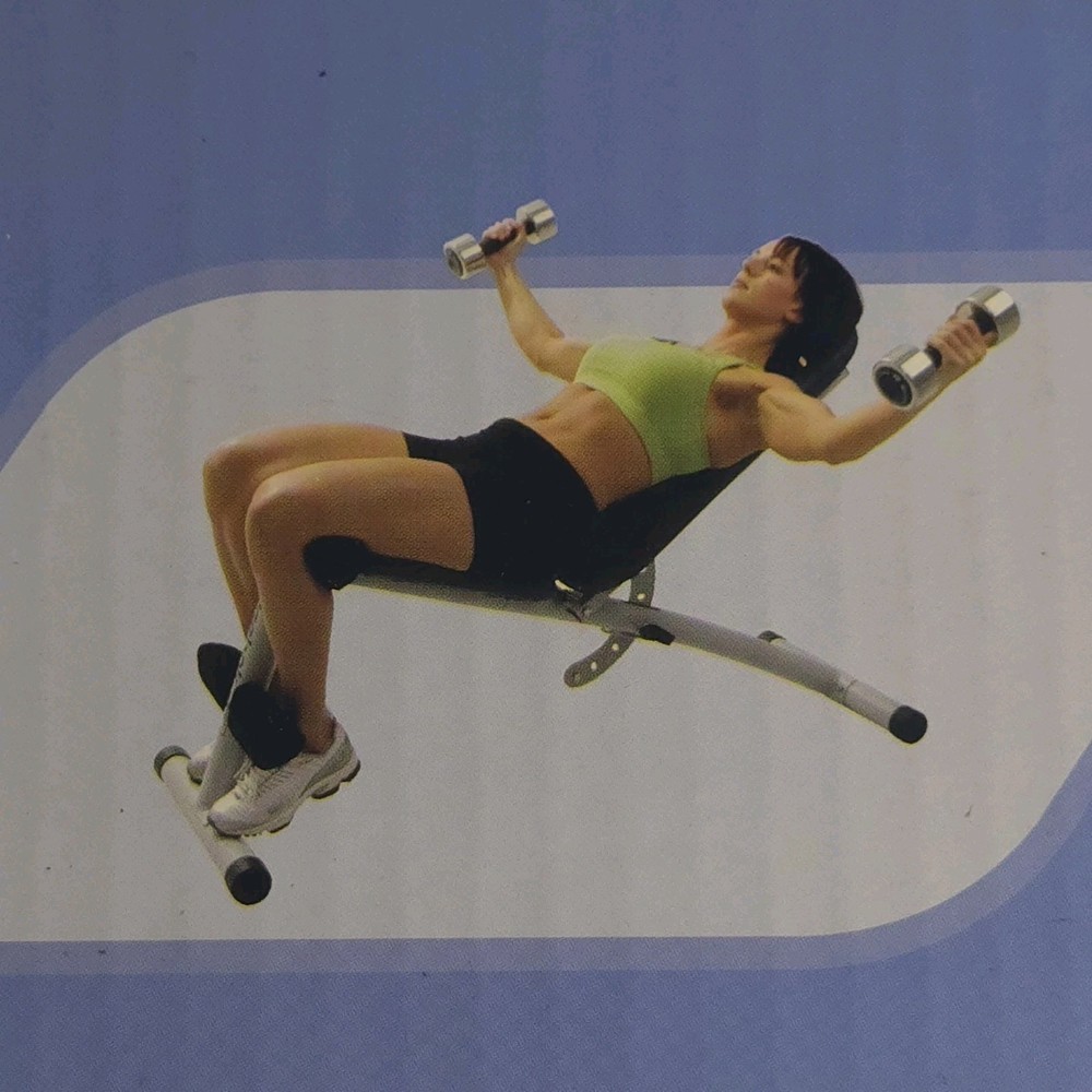 NEW Reebok RBBE0405 Adjustable Toning Bench.