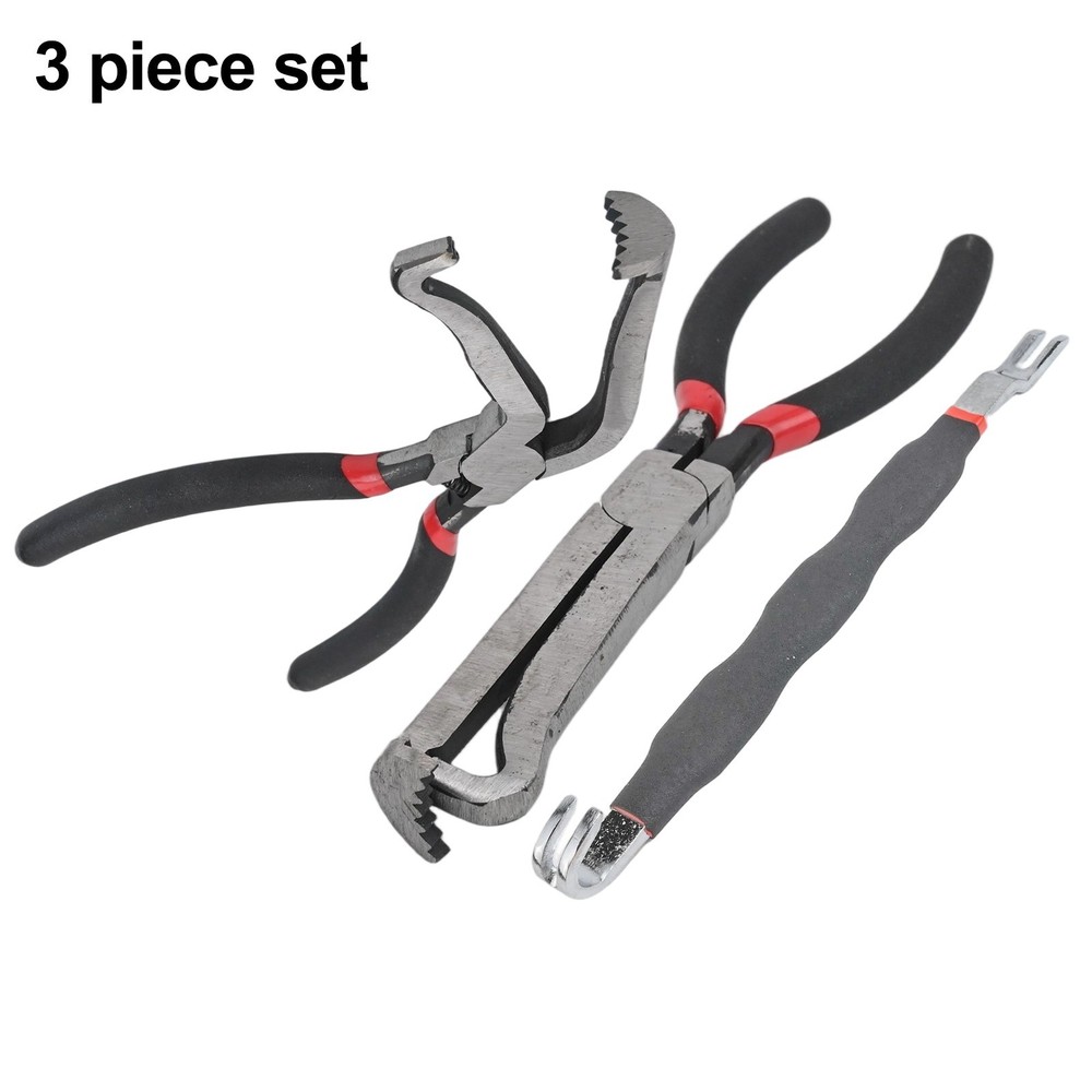 Conveniently Packaged 3PC Electrical Disconnect Pliers Set with Carry Bag