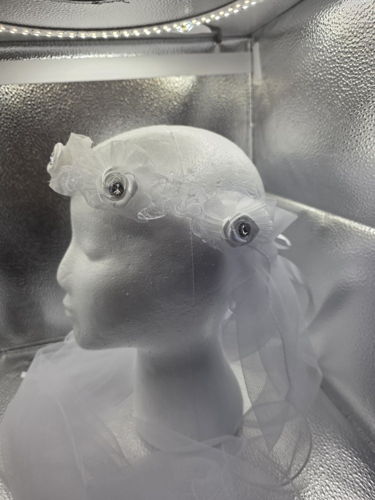 first communion veil-c6