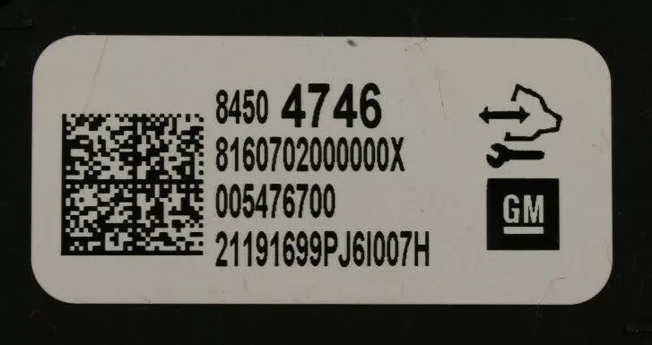 New OEM GM 2018-2022 GMC Acadia Front View Windsheild Lane Assist Camera
