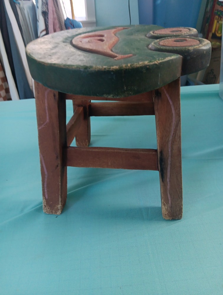 Vintage Frog Stool