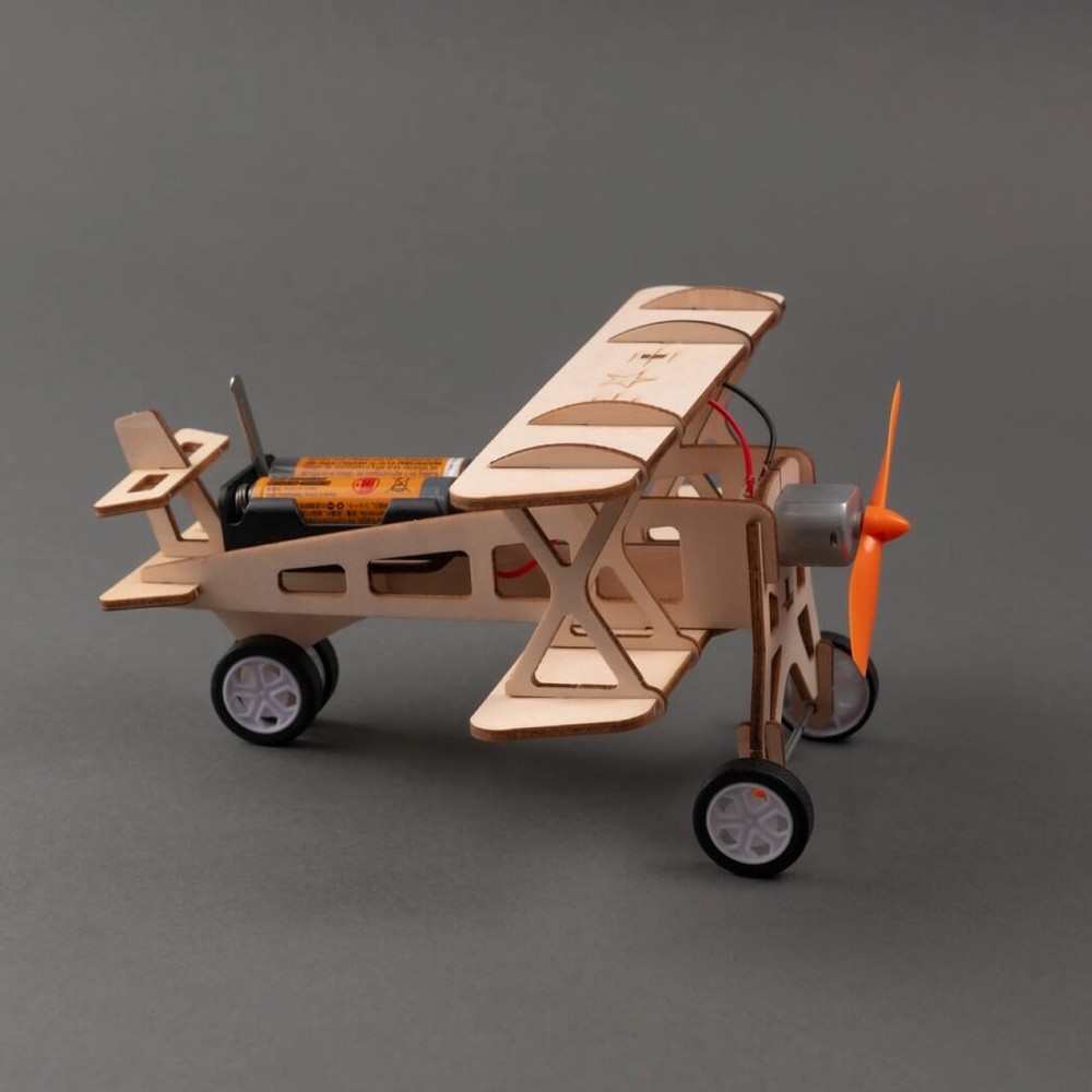 Kitsville Propeller Plane DIY Educational STEM Kit