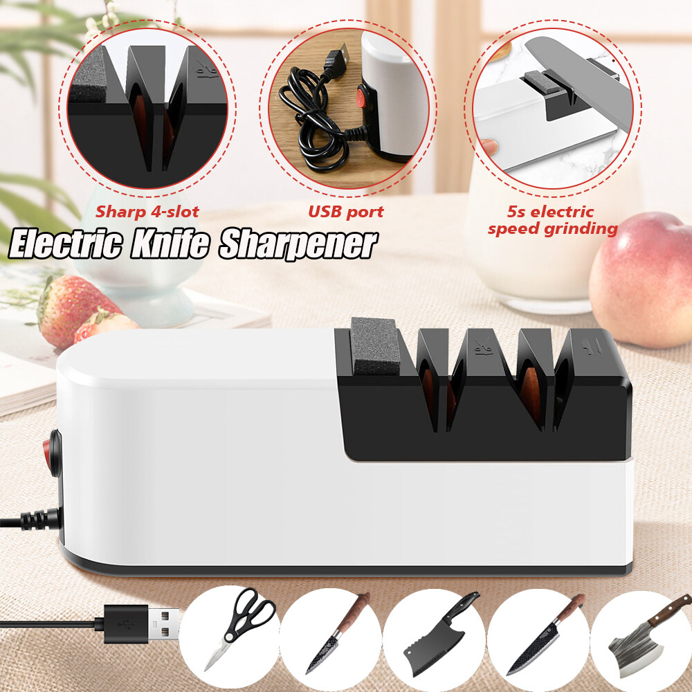 Electric Cutter Sharpener 3Speed Electric Blade Sharpener Household Kitchen Tool