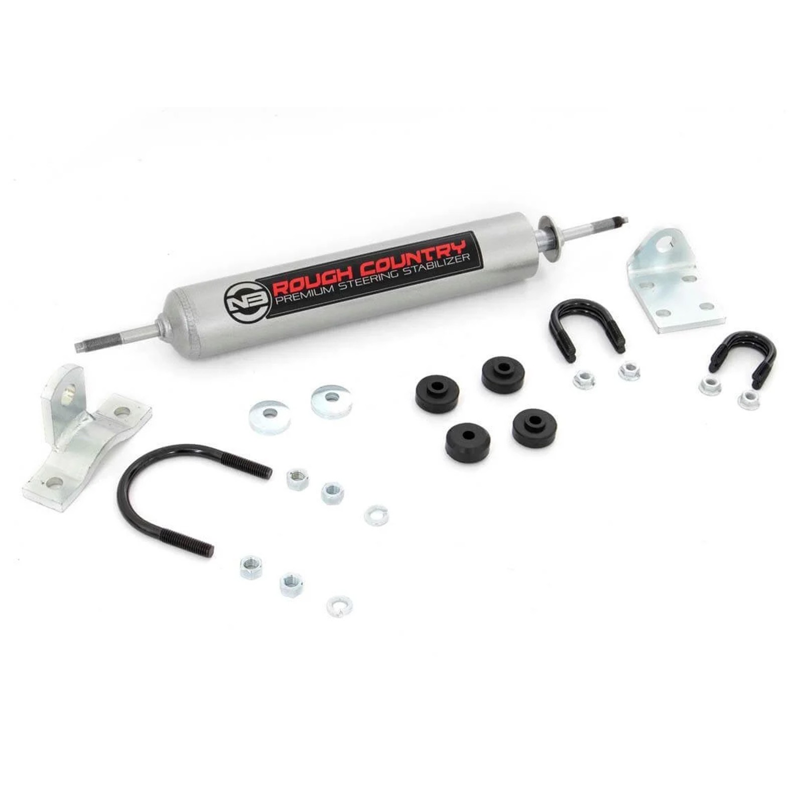 Rough Country N3 Steering Stabilizer for CJ5 CJ7 CJ8 Scrambler Raider Samurai