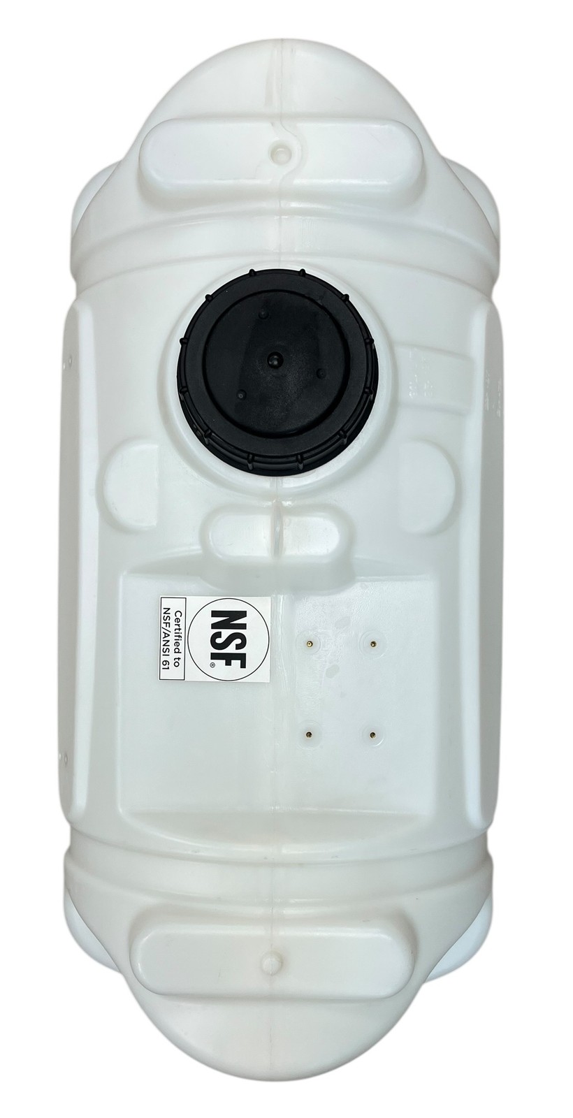 Ace Roto Mold 25 Gallon Blow Molded White Spot Sprayer Tank - SB00025
