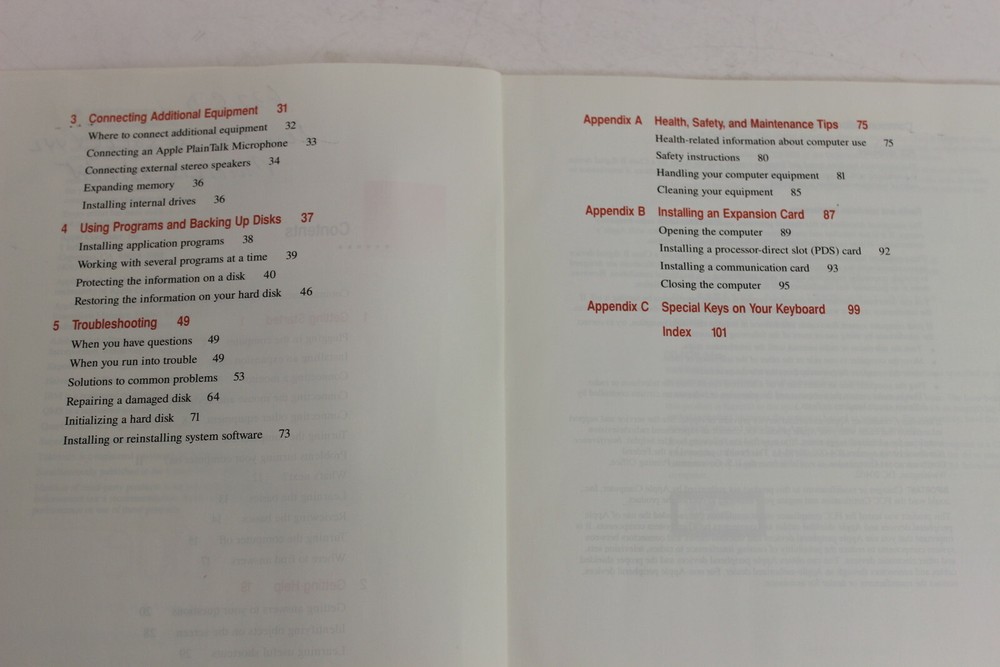 APPLE MACINTOSH PERFORMA USER'S GUIDE PERFORMA 600 SERIES 030-6356-A