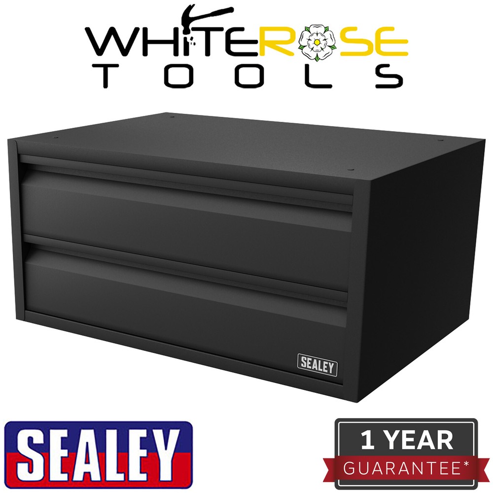 Sealey Modular Wide Double Drawer Unit Garage Workshop