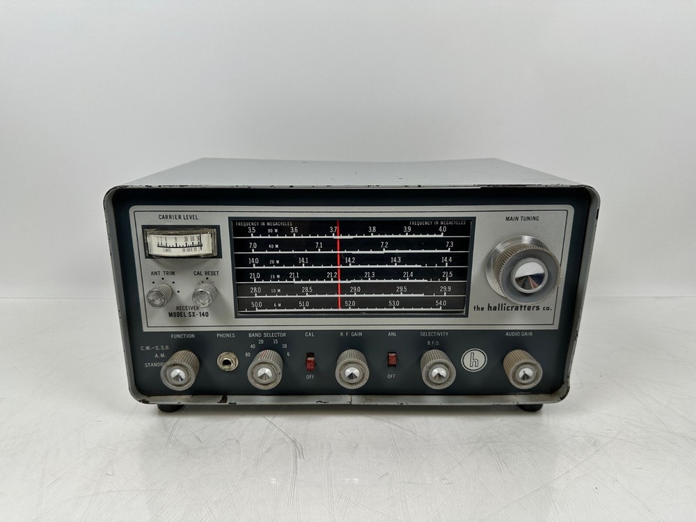 HALLICRAFTERS SX-140 HAM Communications Receiver