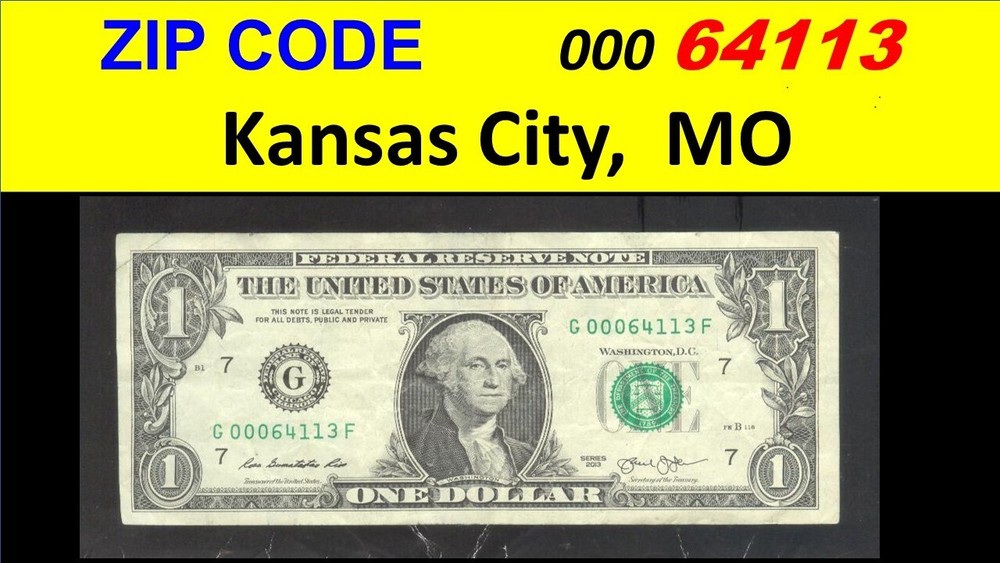 ZIP code == 64113 == KANSAS CITY , MO == cool note == == 00064113 ==