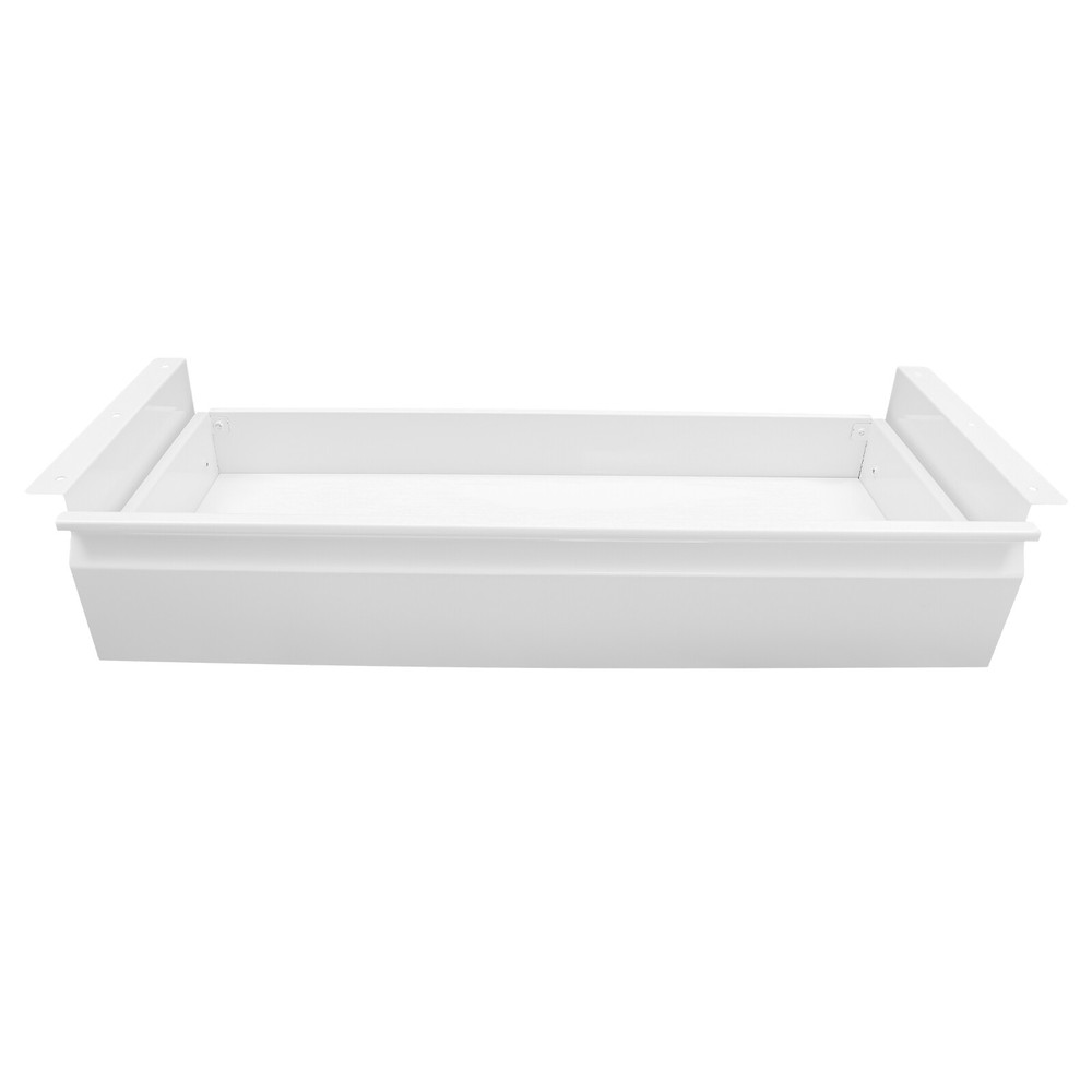 Under Desk Sliding Pull-Out Storage Drawer - Space Saver for Workstations