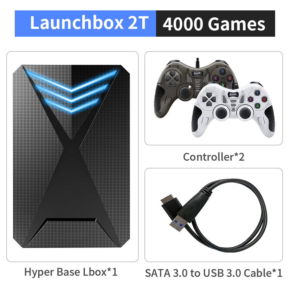 Gamingbox Portable External Hard Drive For PC 4000