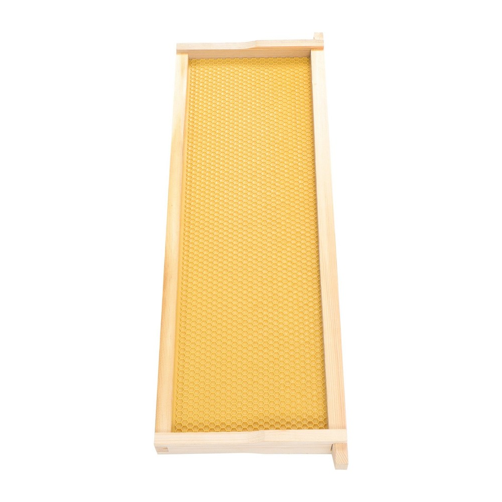 10 Frame Bee Hive Box Beeswax Coated With Frames and Waxed Foundations 4 Layer