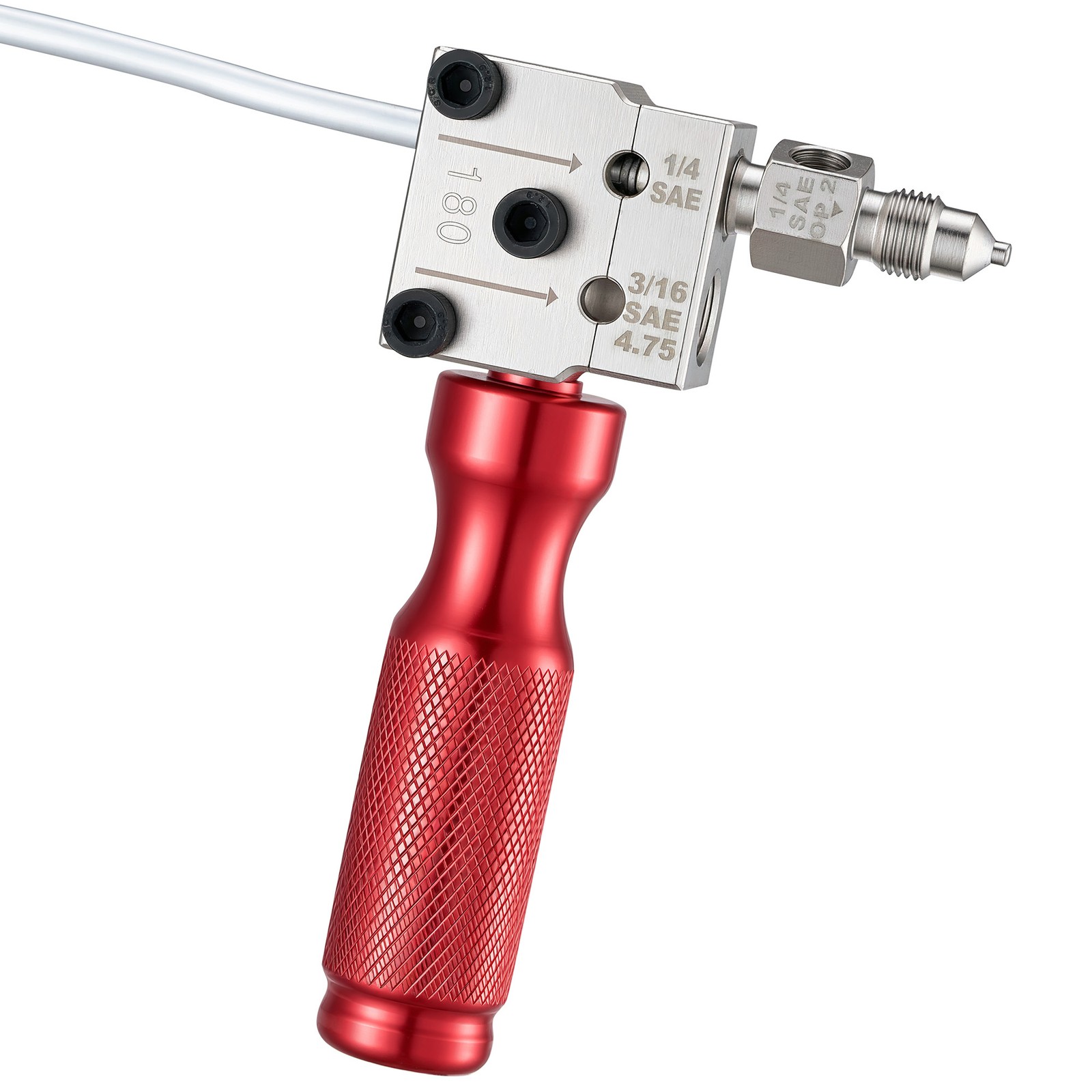 VEVOR Brake Line Flaring Tool 45° Single & Double Flare for 3/16" 1/4" Tubing