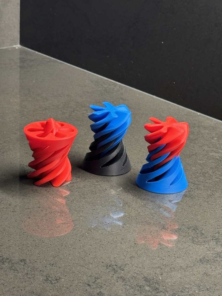 Spiral cone fidget