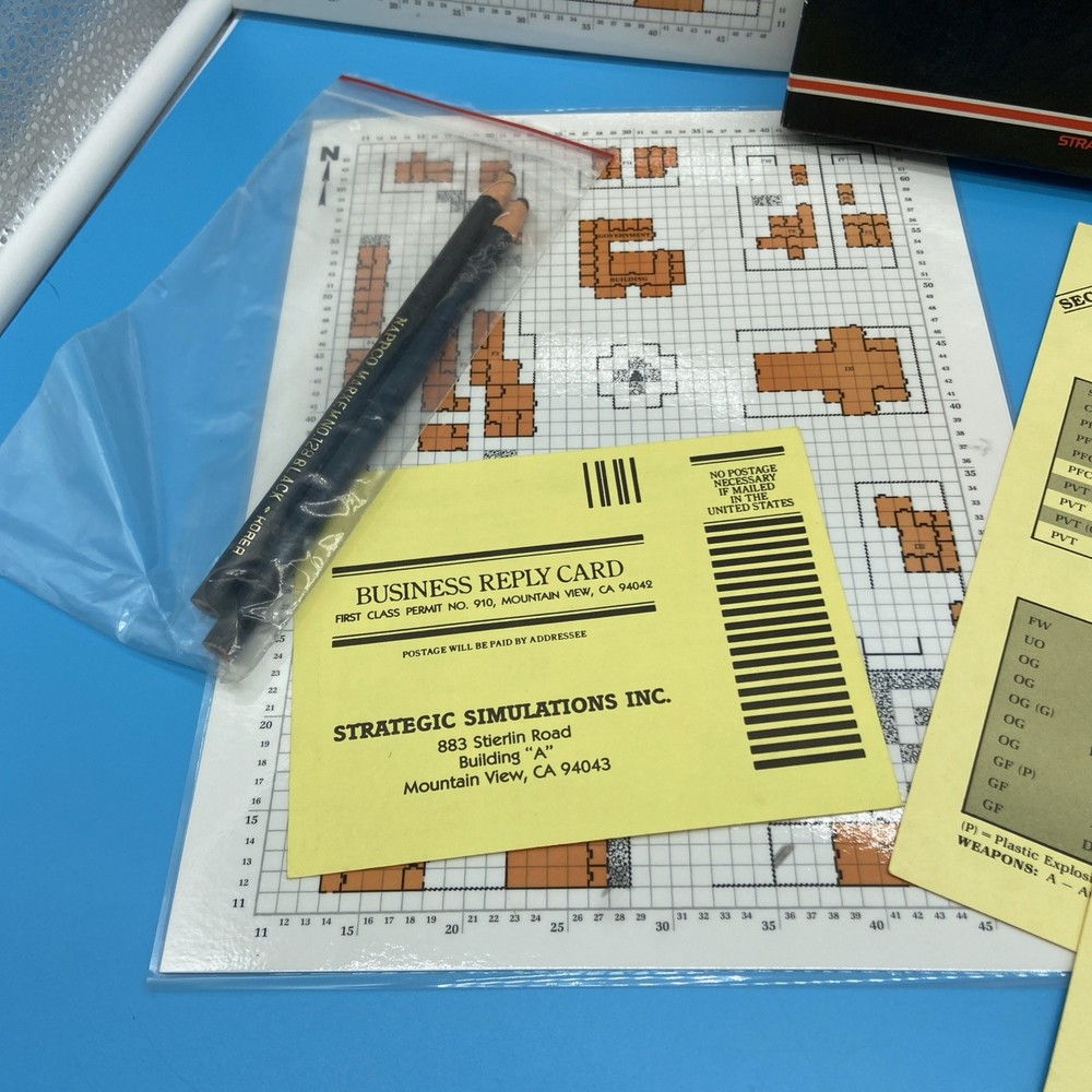 SSI Computer Ambush 2nd Ed Big Box CIB [Platform Name] - Complete