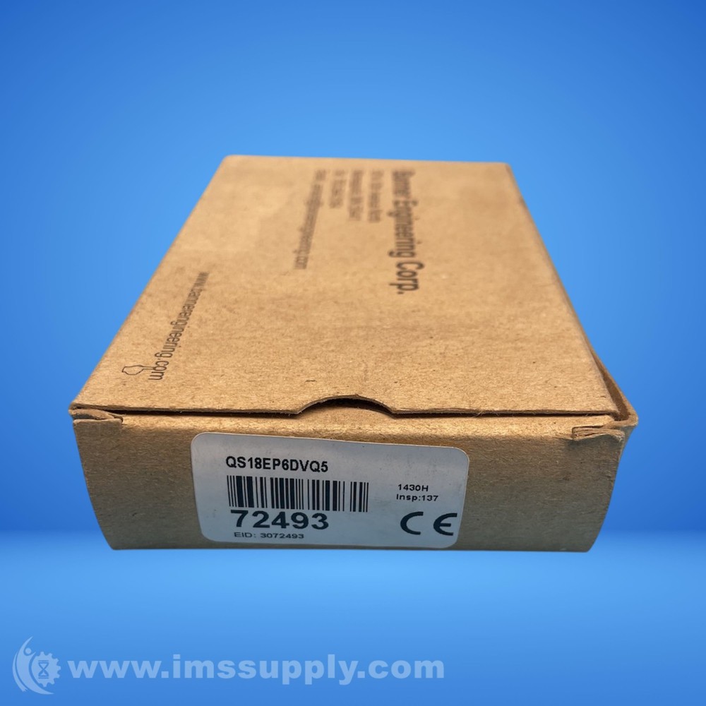 Banner Engineering Corp. QS18EP6DVQ5 Diffuse Sensor FNOB