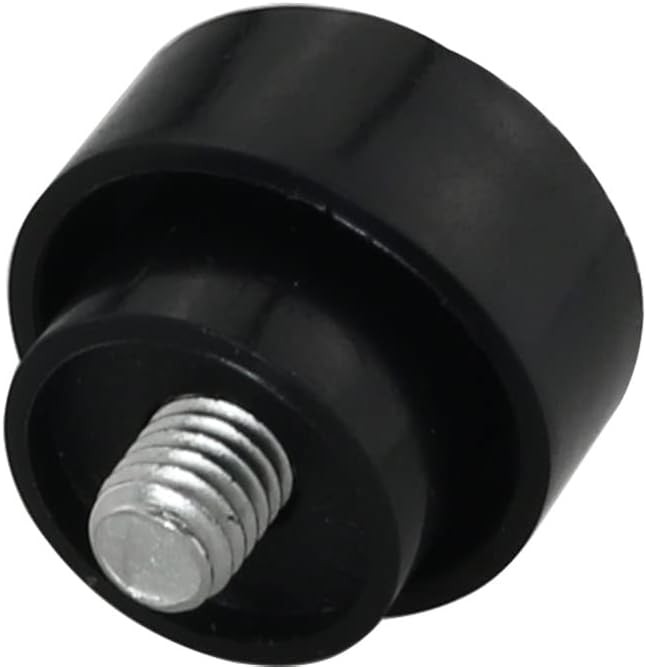 3pcs Kick Down Door Stop Rubber Tip Replacement Black