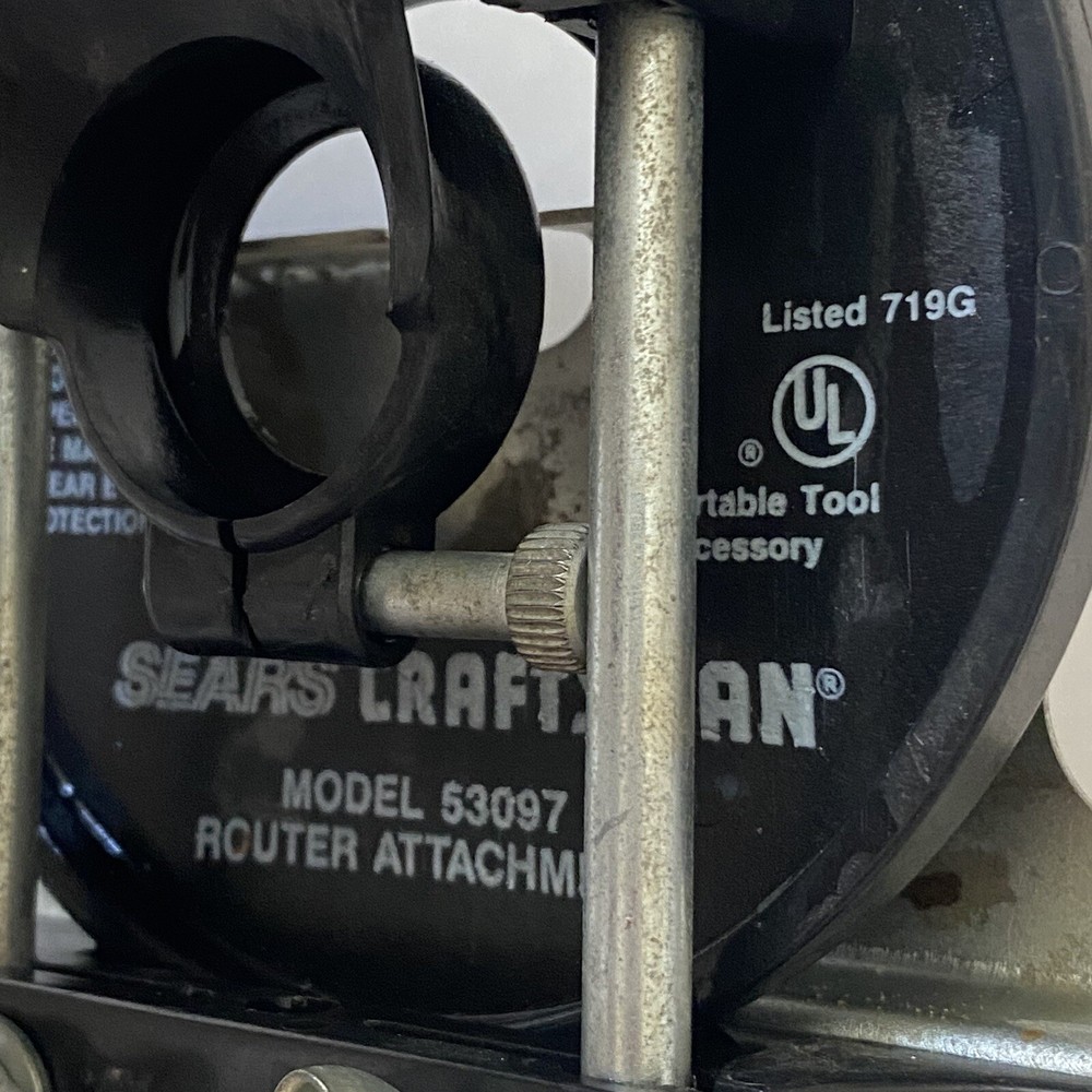 Sears Craftsman Router Attachment Model 3097