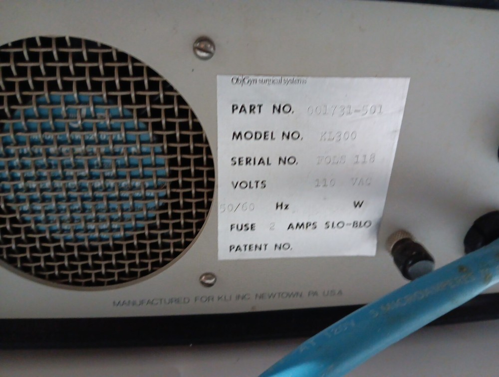 KLI Fiber Optic Light Source KL 300