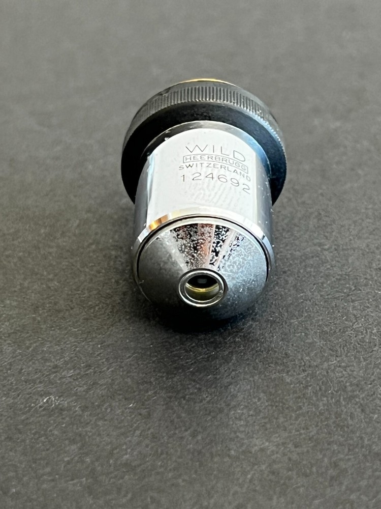 A2: Wild Heerbrugg 10/0,25 Microscope Objective (124692)