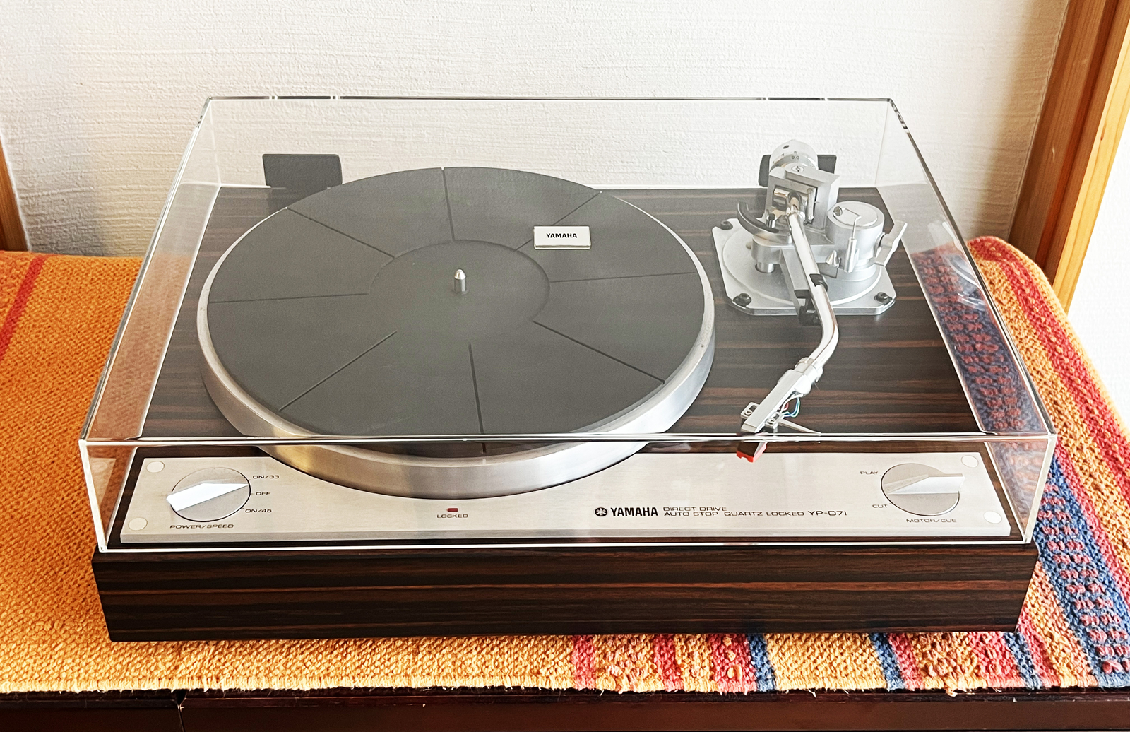 Yamaha YP-D71 Direct Drive Record Player Turntable Confirmed Excellent Operation