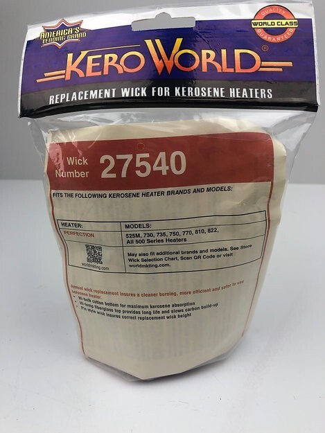 27540 Perfection Wick Kero World Wick Perfection 810, Perfection 500 Series Wick