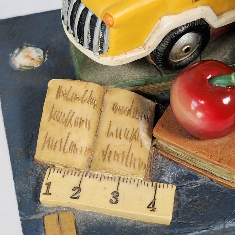 Vintage Single Bookend Replacement School Bus Classroom Mantle Office Decor