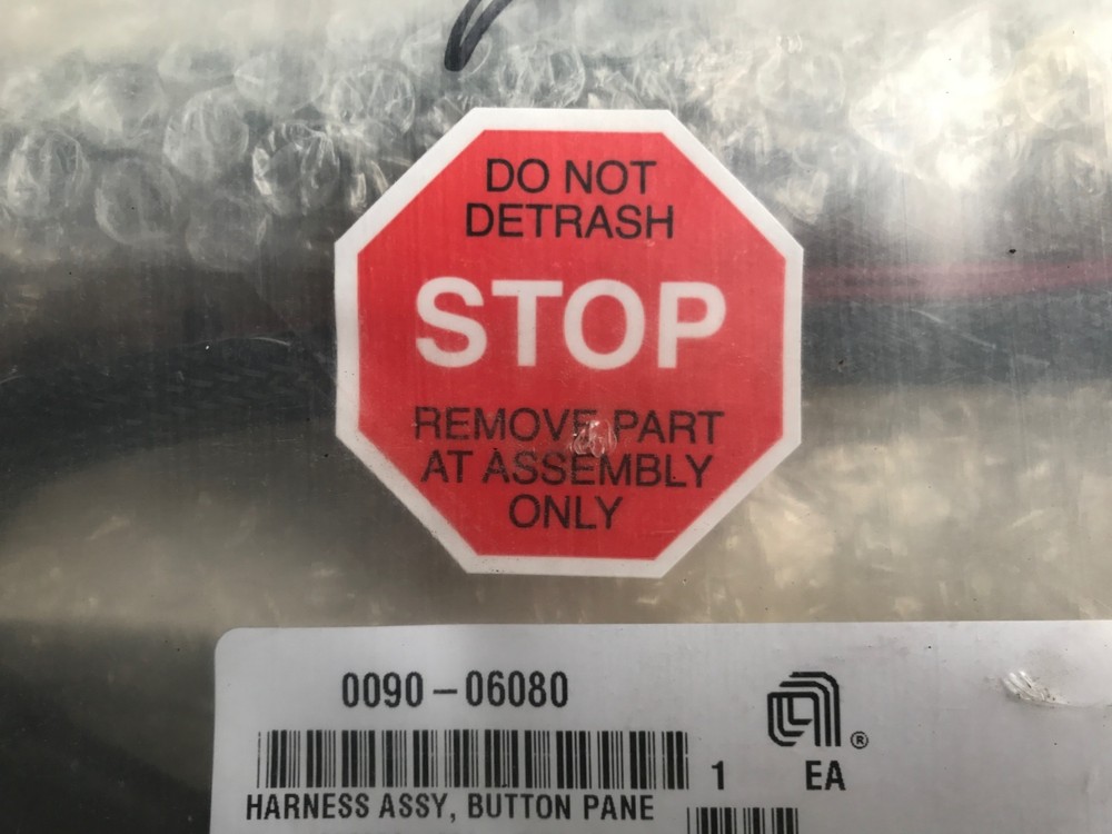 APPLIED MATERIALS AMAT 0090-06080 HARNESS ASSY , BUTTON PANE , NEW