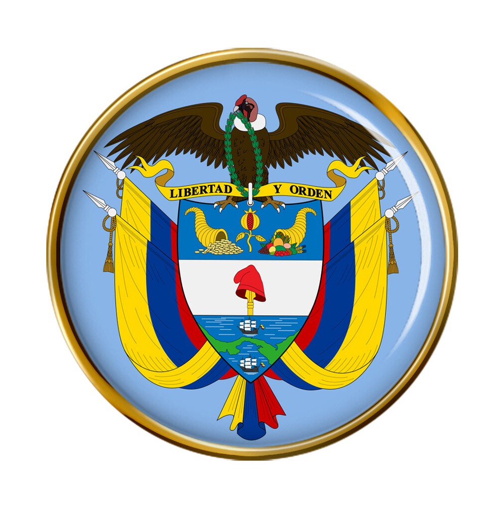 Colombia Pin Badge